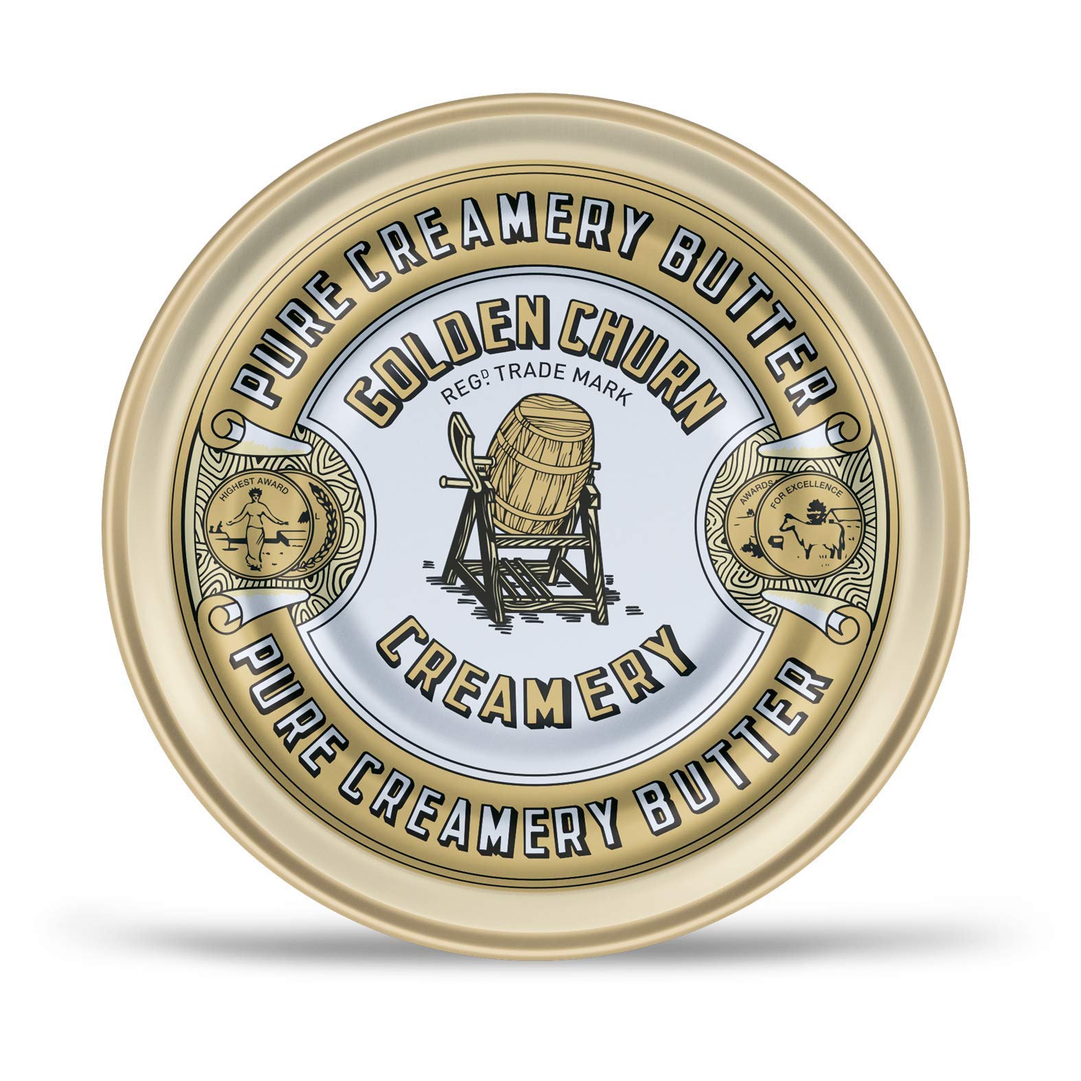 Golden Churn Canned Butter, 454g : Amazon.sg: Grocery